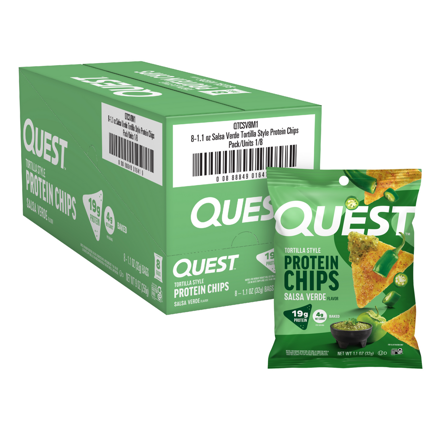 salsa-verde-tortilla-style-protein-chips-o6 110071_QN_USA_Pkg_ProteinChips_Tortilla_SV_8ctCarton_3D_Composite_Force_1.png